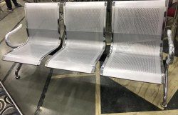 Stainless Steel Waiting Chair 