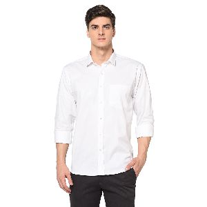 TF-1655 White Mens Formal Shirts