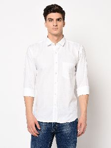 TF-1681 White Mens Formal Shirts