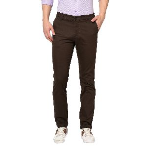 TJ-8089 Olive Mens Casual Cotton Trousers