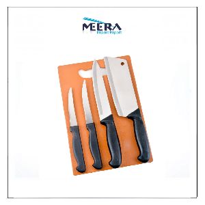 kitchen Knife Sets/Knife Set With Chopping Board Meera Stainless Steel Kitchen Knives Set