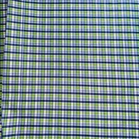 Green Check School Uniform Fabric