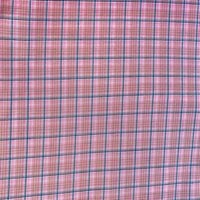 Pink Check School Uniform Fabric