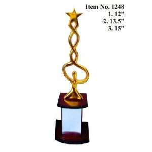 Golden Star Metal Trophy