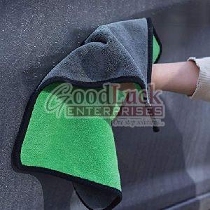 Double Color Car Wash Microfiber Towel