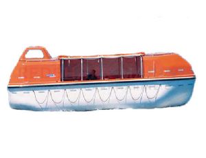 Partially Enclosed FRP Lifeboat