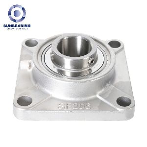 SUCF206 4 bolts stainless steel flange bearing