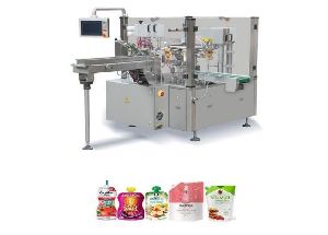 Ketchup and Souce Spout Pouch Filling Machine