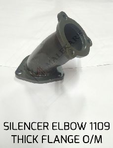 1109 Thick Flange O/M Silencer Elbow