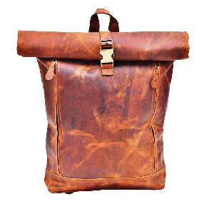 Goat Leather Backpack Bags