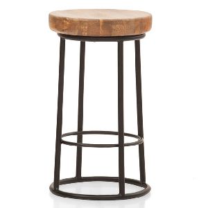 steel round stool