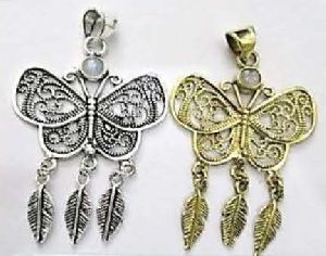 Artificial Butterfly Pendant
