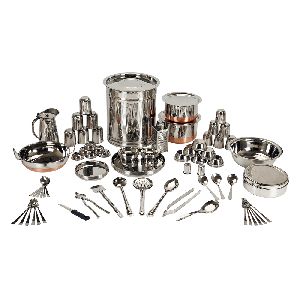 80 Pieces Stainless Steel Kitchen Set