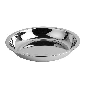 Stainless Steel Patti Halwa Plate