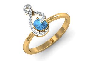 Buy Adina Blue Topaz Ring
