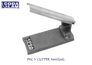 Manual PVC V Cutter