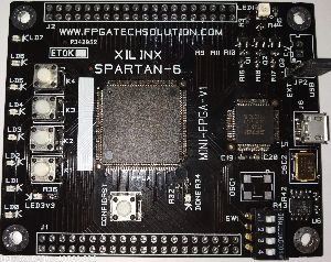 Spartan6 Mini FPGA Board