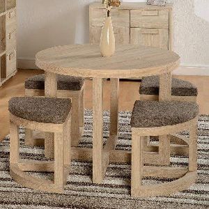 Dining Table and Stool Set