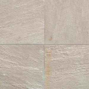 Mint Sandstone Paving Slabs and Tiles