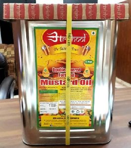Trishool Mustard Oil - Tin Packs, Packaging Size: 15kgs