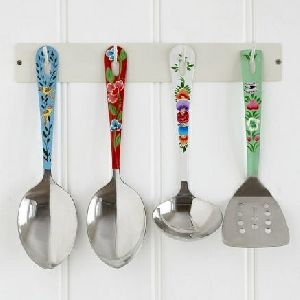 Hand Painted Cooking Spoon