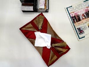 Banarsi Fabric Tissue Paper Pouch