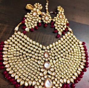 BDL4 Kundan Bridal Necklace Set