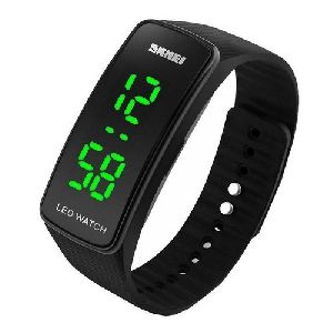 Digital LED wrist watch