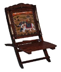 Hand Painted Folding Chair