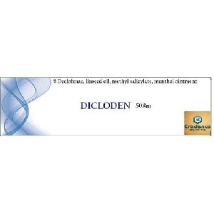 Declofenac Linseed Oil Methyl Salicylate Menthol Ointment