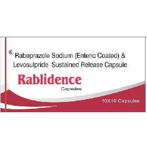 Rabeprazole Sodium & Levosulpiride Sustained Release Capsules