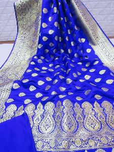 Banarsi handloom katan silk saree