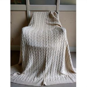 Wool Throw Blanket