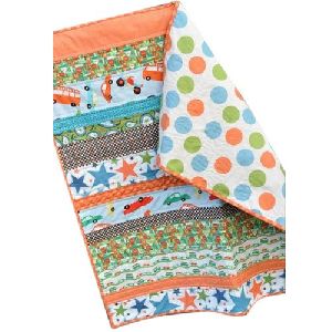 Printed Cotton Baby Quilt