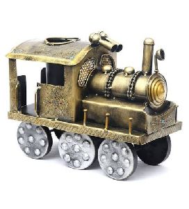 Handicraft Iron Steam Engine, For Decoration