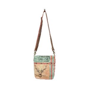 Enamor Impex Canvas Shoulder Bag (EMI-11022), For Business, Travel, Gender : Childrens, Unisex