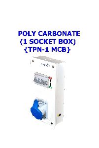 Poly carbonate Socket Box