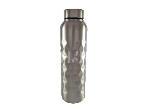 Silver Stainless Steel Water Bottle