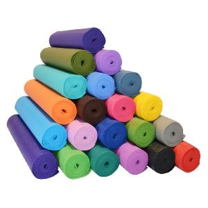 Solid Yoga Exercise Mat