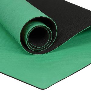 Double colour Green Yoga Mat