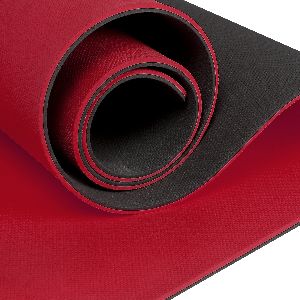 Double colour Red Yoga mat
