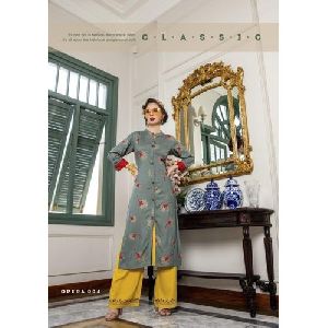 Fancy Palazzo With Kurti