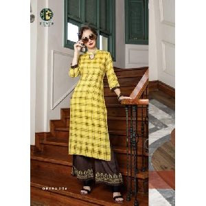 Ladies Palazzo With Kurti