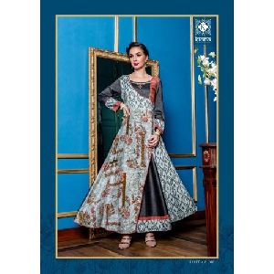 Party Wear Hand Work Designer Kurti