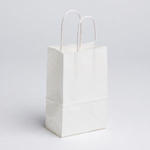 21X32 cm White Paper Bag