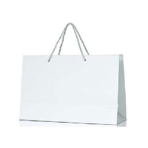 White Paper Shopping Bag