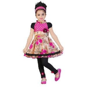 Printed Girls Frock