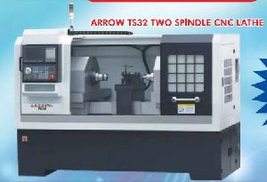 Twin Spindle CNC Lathe Machine