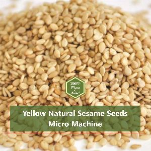 Yellow Natural Sesame Seeds Micro Machine