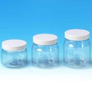 Transparent Plastic Jars